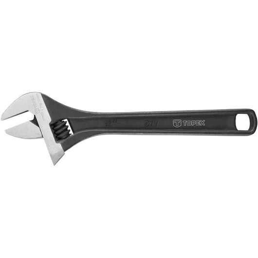 Topex 35d558 chiave regolabile a a rullino 300 mm, raggio 0-4 ds