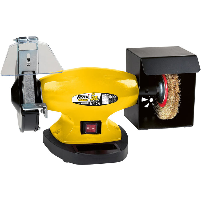 smerigliatrice da banco combinata femi mm.150 bg36n cod:ferx.1963