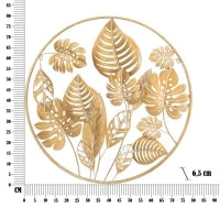 Pannello In Ferro Jungle Round cm Ø 80X6.5