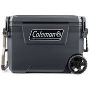 Coleman 2193724 Convoy Ghiacciaia Rigida Isolata 66 L con Ruote e Maniglia Telescopica Mantiene il Ghiaccio fino a 5 Giorni colore Nero