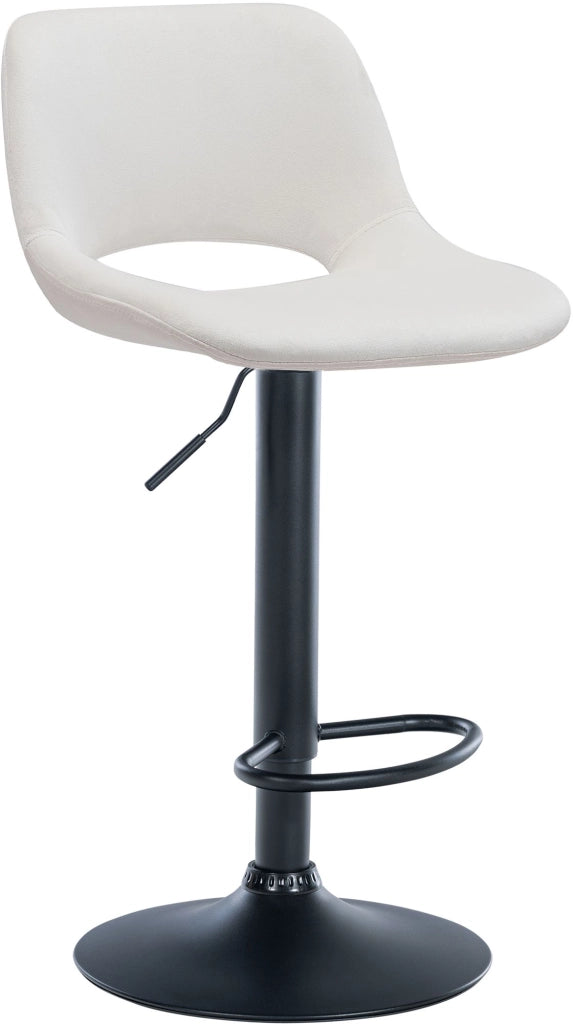 Barhocker Camden Samt schwarz