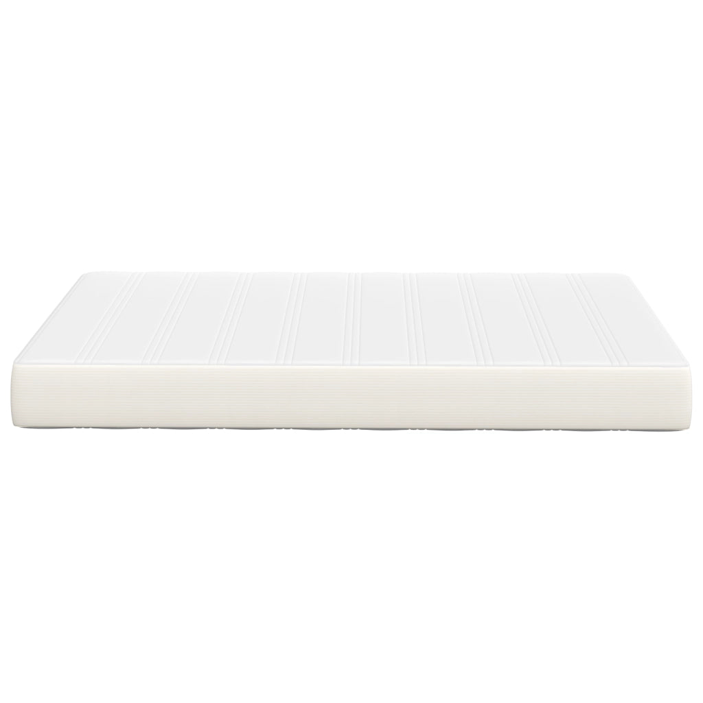 Materasso a molle pocket  crema medio 120x190x20 cm in tessuto