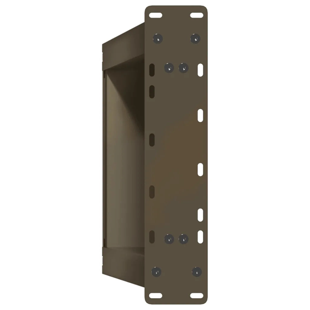 Gambe per Tavolino da Caff¨¨ a Forma di U 2 pz-Set di 2 Gamba per Tavolo Acciaio Naturale 38x(42-43) cm Acciaio 951350