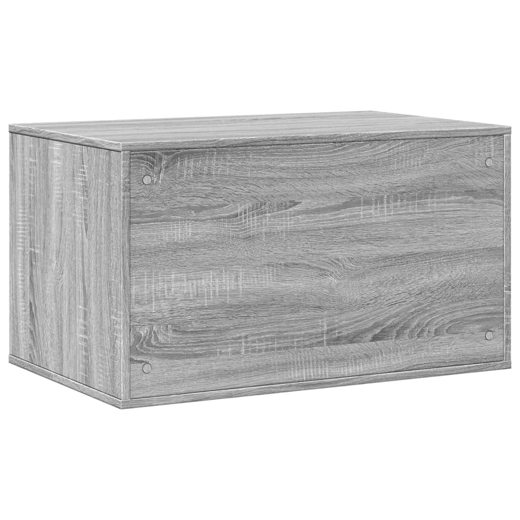 Mobiletto per lettiera per gatti in legno ingegnerizzato Sonoma grigio 02_0043337