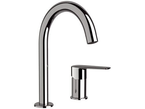 Miscelatore monocomando lavabo due fori serie vanity