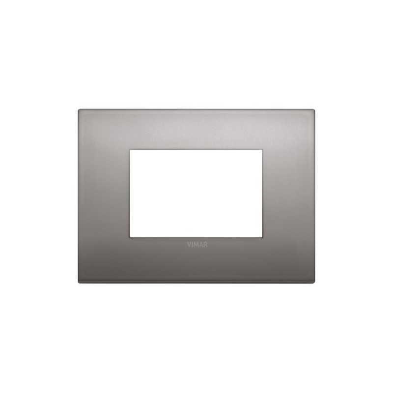 19653.10 Placca Classic 3M Nichel Nero Arkè