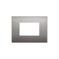 19653.10 Placca Classic 3M Nichel Nero Arkè
