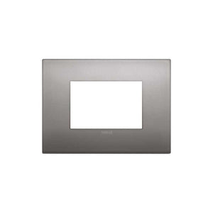 19653.10 Placca Classic 3M Nichel Nero Arkè