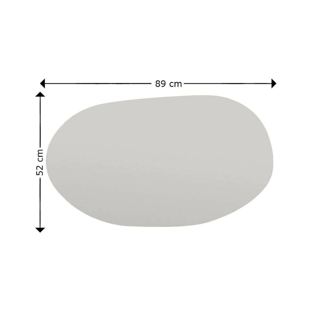 Specchio Nerina, Specchiera, Articolo d'arredo a muro, Decorazione con specchio, 52x2h89 cm, Nero