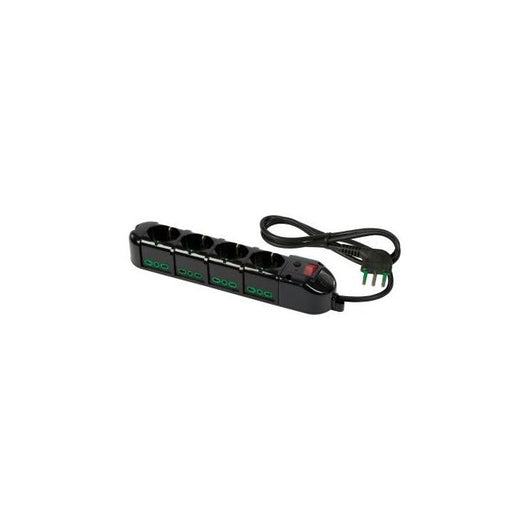 FANTON 42135 protezione da sovraccarico Nero 12 presa(e) AC 1,5 m