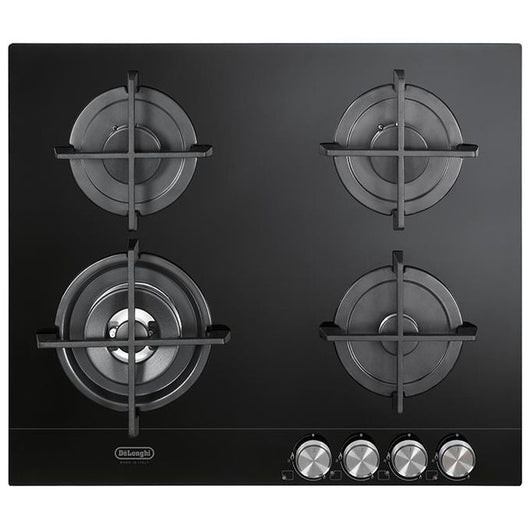 De’Longhi NSL 460 N piano cottura Nero Da incasso 60 cm Gas 4 Fornello(i)
