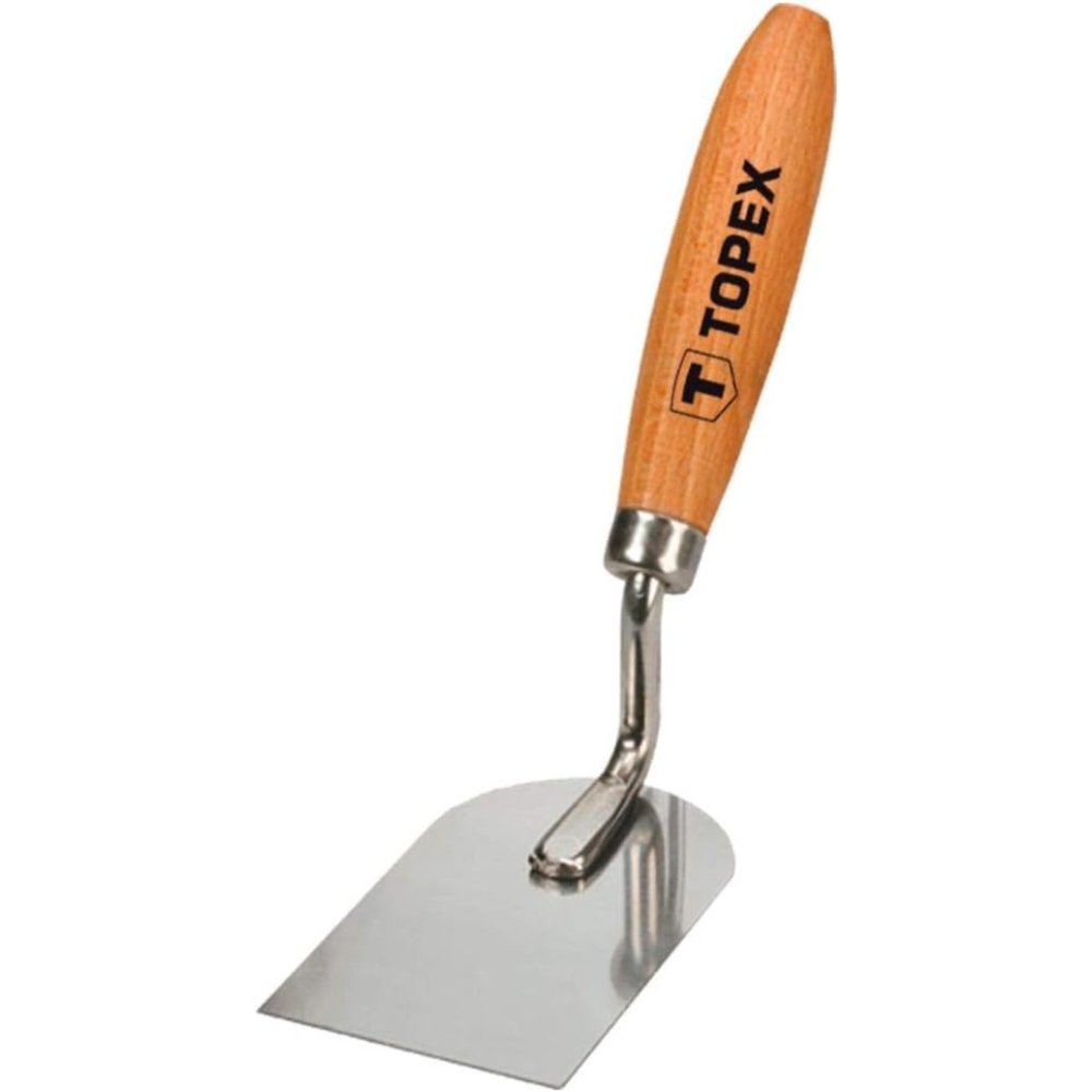 Topex 13a805 cazzuola per stucco co 100 x 60 mm acciaio inossidab