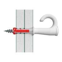 Fischer 557915 ancoraggio a vite e tassello 8 pz Kit di viti e tasselli a muro 25 mm