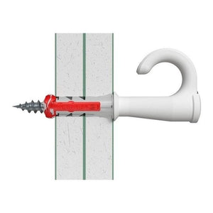 Fischer 557915 ancoraggio a vite e tassello 8 pz Kit di viti e tasselli a muro 25 mm