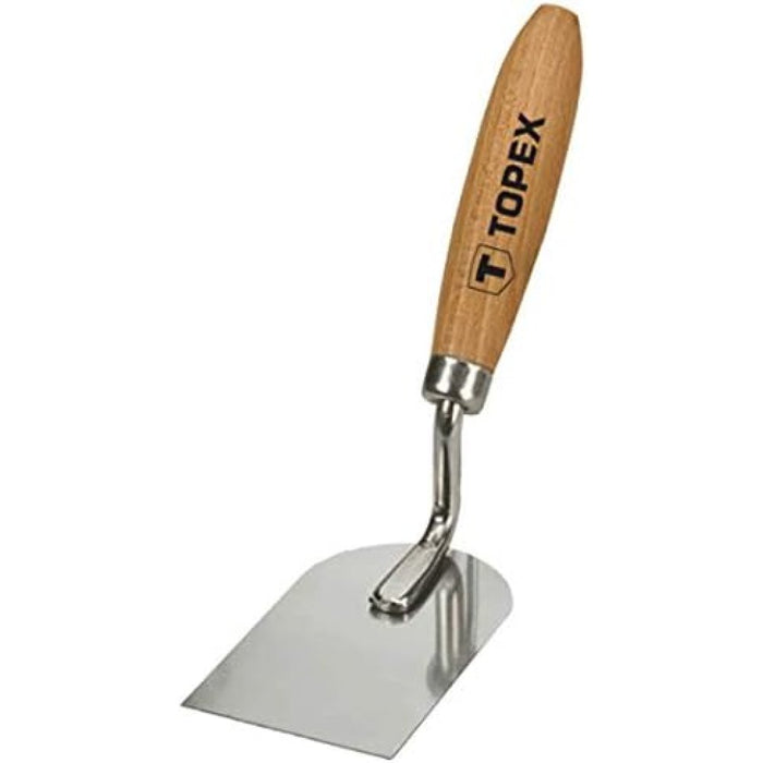 Topex 13a810 cazzuola per stucco co 110 x 80 mm acciaio inossidab