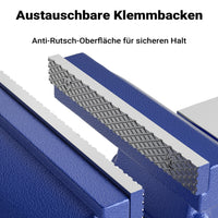 Morsa da banco Light Duty 100mm con incudine e ganascia di serraggio per sollecitazioni leggere