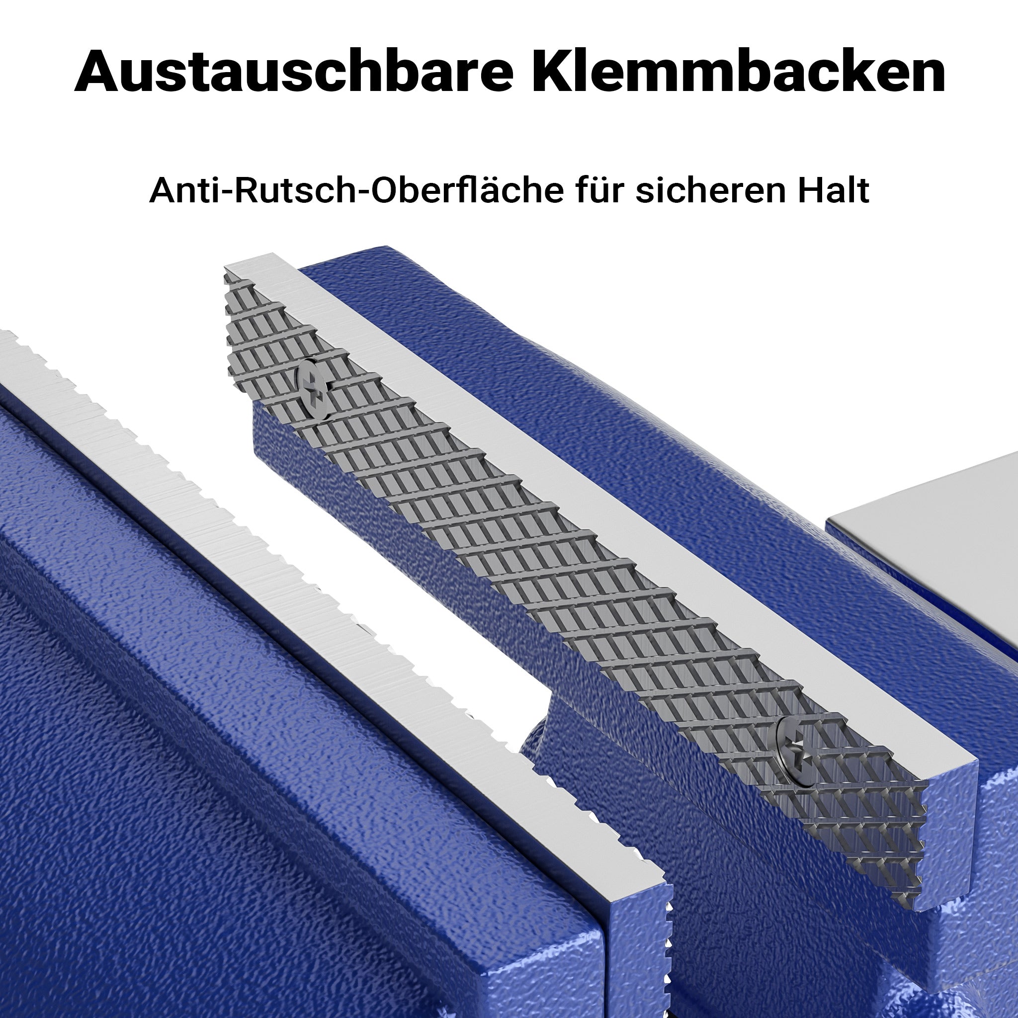 Morsa da banco Light Duty 100mm con incudine e ganascia di serraggio per sollecitazioni leggere