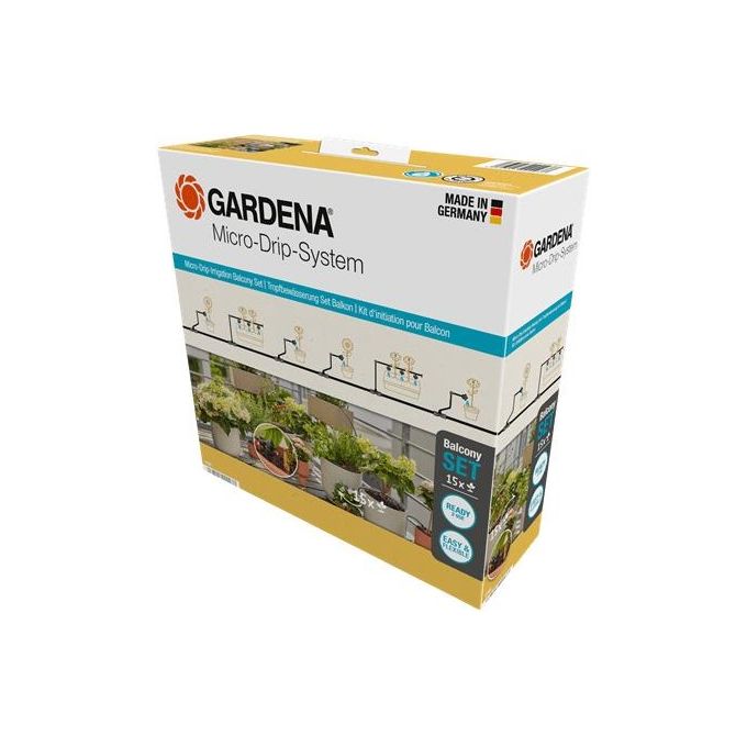 Gardena 13401-20 sistema di irrigazione goccia a goccia