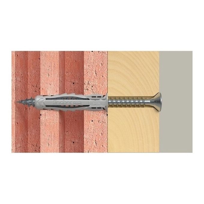 Fischer 568008 ancoraggio a vite e tassello 100 pz Tassello di espansione 40 mm