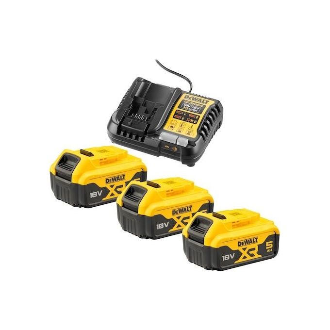 DeWALT DCB1104P3-QW batteria e caricabatteria per utensili elettrici Set batteria e caricabatterie