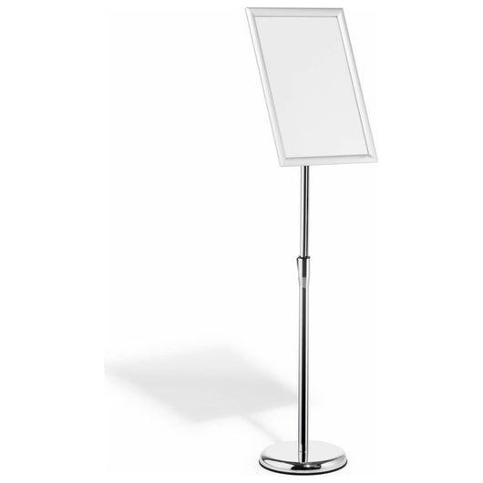 Durable 479923 stand informativo e supporto per brochure A3 Alluminio, Plastica, Acciaio Argento