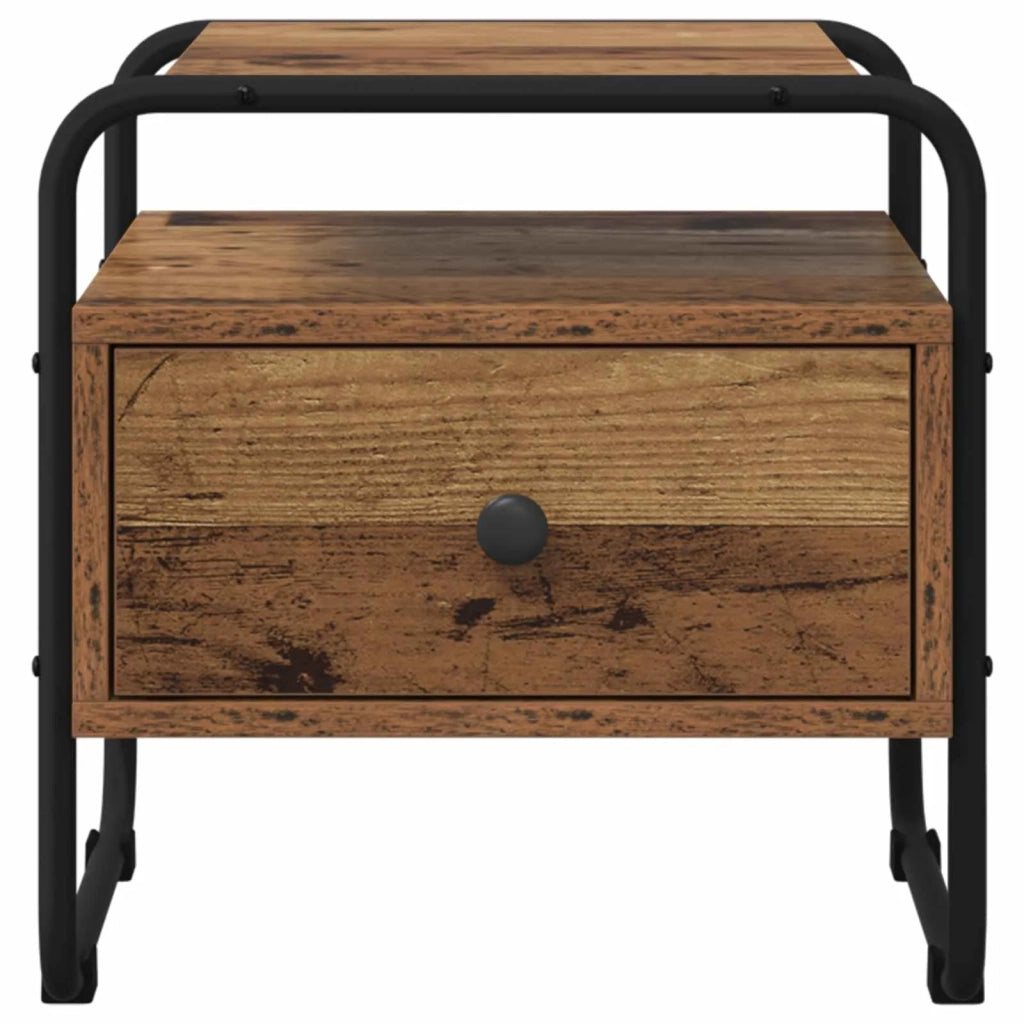 Armadio da Notte Legno antico 40 x 39,5 x 40 cm 8007679