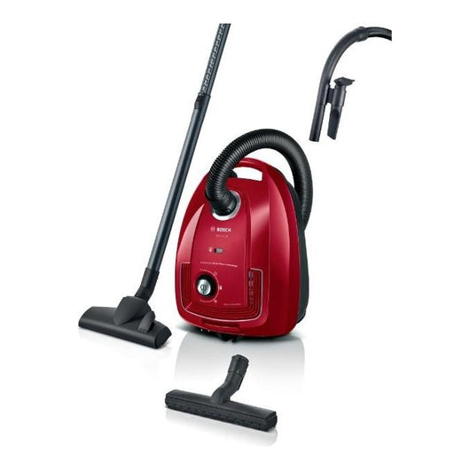 Bosch Serie 4 BGD38RD1H aspirapolvere a traino 4 L Aspiratore a cilindro Secco 600 W Sacchetto per la polvere