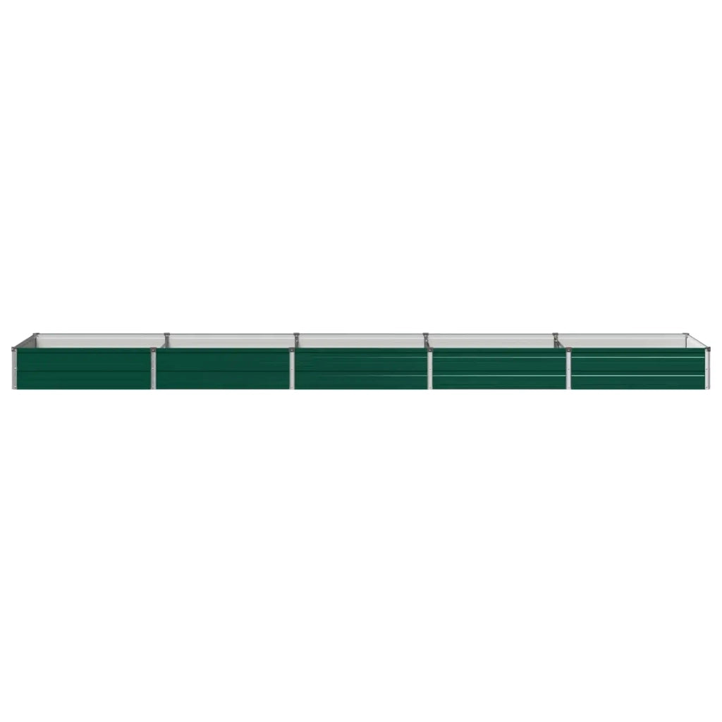 Letto rialzato da giardino Verde 400 x 80 x 24 cm 8006507