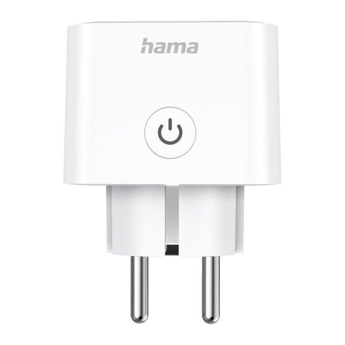 Hama 00176638 presa energia CEE 7/7 Bianco
