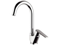 Rubinetto lavello cucina con bocca alta girevole, serie vanity