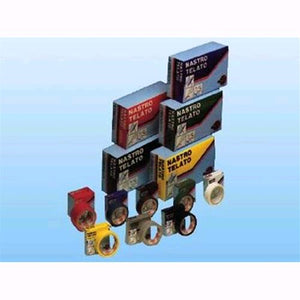 Nastro adesivo telati cm.3,8x2,7 mt - Colore bianco Conf. 8 Pz