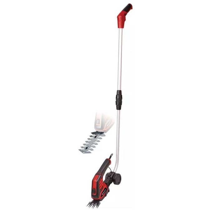Einhell GC-CG 3,6/70 Li cesoia per erba cordless 7 cm 3,6 V Ioni di Litio Alluminio, Nero, Rosso