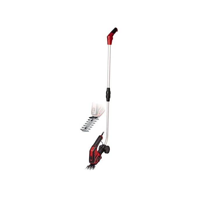Einhell GC-CG 3,6/70 Li cesoia per erba cordless 7 cm 3,6 V Ioni di Litio Alluminio, Nero, Rosso