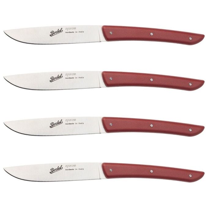 Berkel KCO4SW11SMRBL coltello da cucina Acciaio inox 4 pz Coltello da bistecca