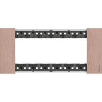 Placca Bticino Living Now 6 moduli colore Rame KA4806ZM