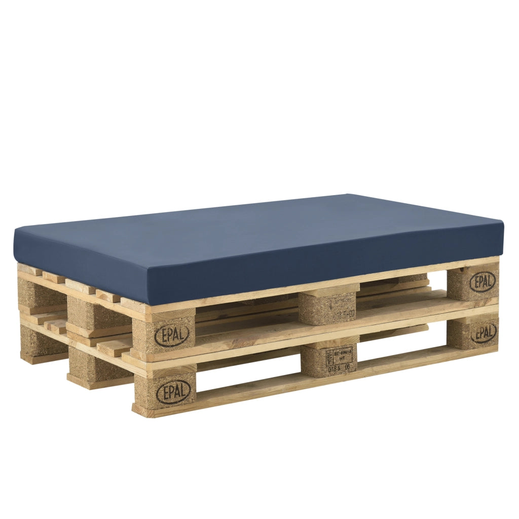 Cuscino con Fodera per Mobili di Pallet - Blu Scuro [neu.haus]
