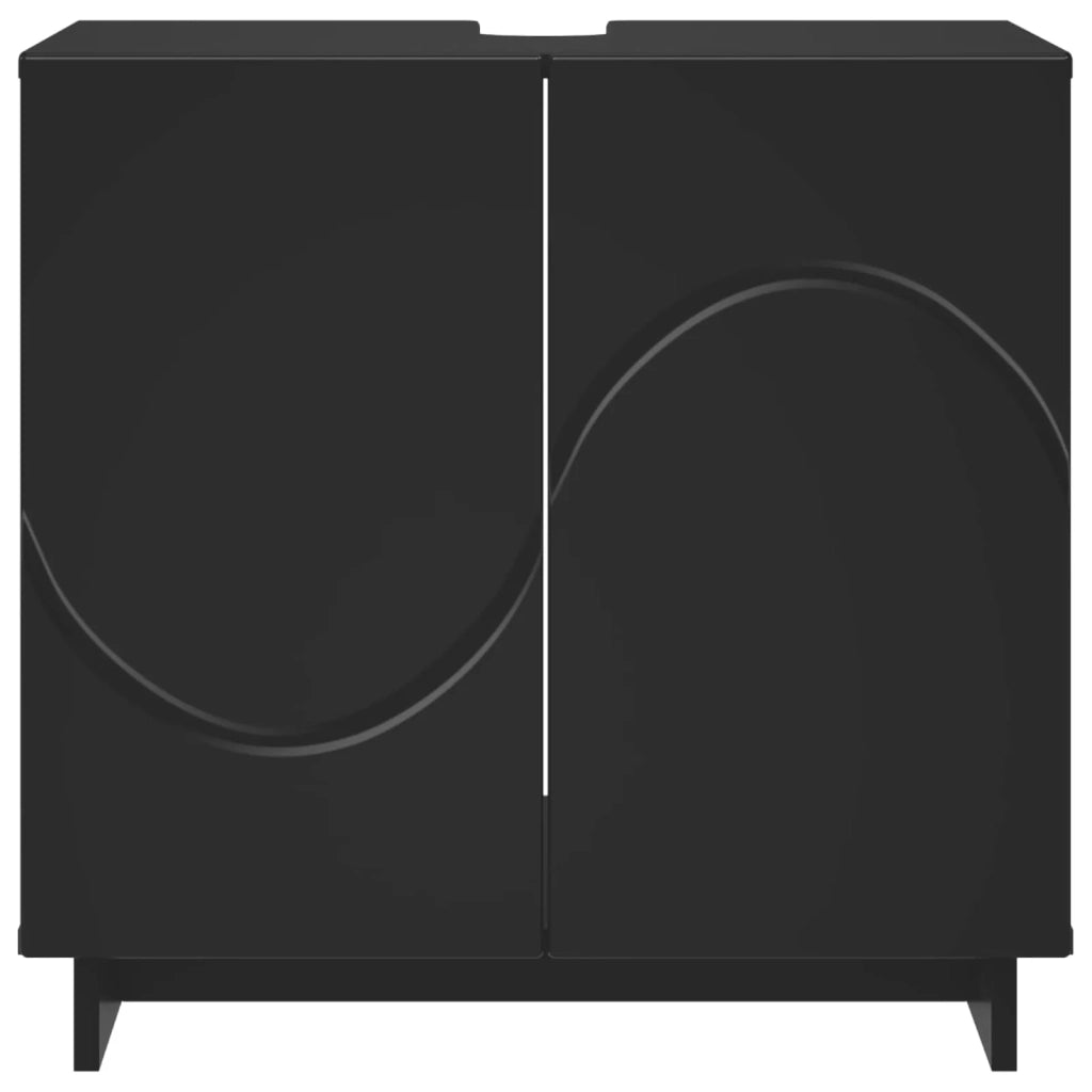 Mobile da bagno Nero 60 x 41 x 58 cm Legno ingegnerizzato 8011613