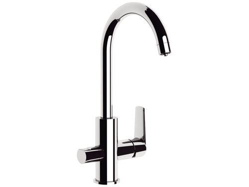 Rubinetto lavello cucina a tre vie di ingresso - serie vanity