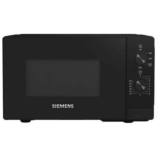 Siemens iQ300 FF020LMB2 forno a microonde Superficie piana Solo microonde 20 L 800 W Nero
