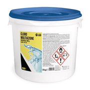 CLORO MULTIAZIONE PER PISCINA – Pastiglie da 200 g | Confezione da 25 Kg