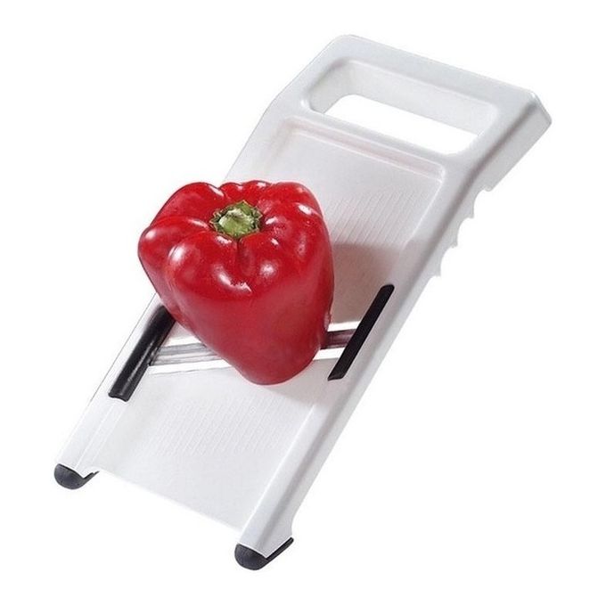 Westmark Famos affettatrice Manuale Nero, Bianco Plastica