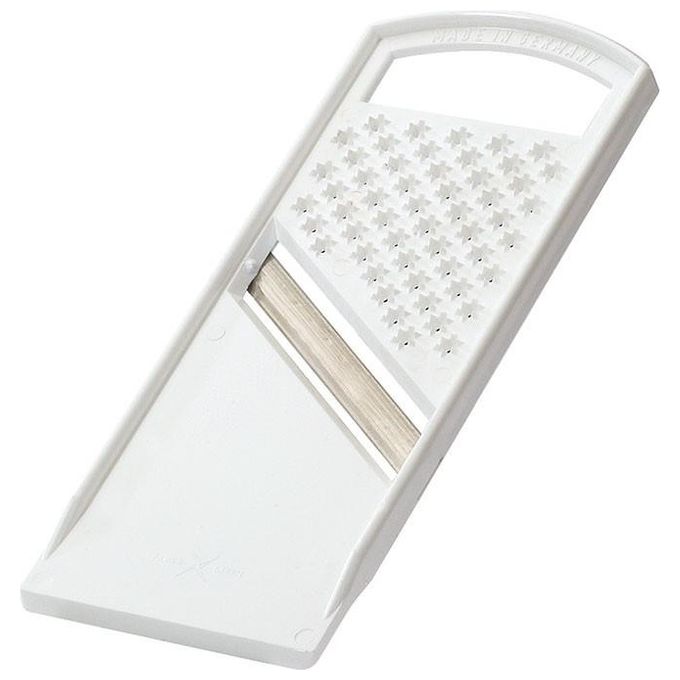 Westmark Küchenmaid affettatrice Manuale Bianco Plastica, Acciaio inox