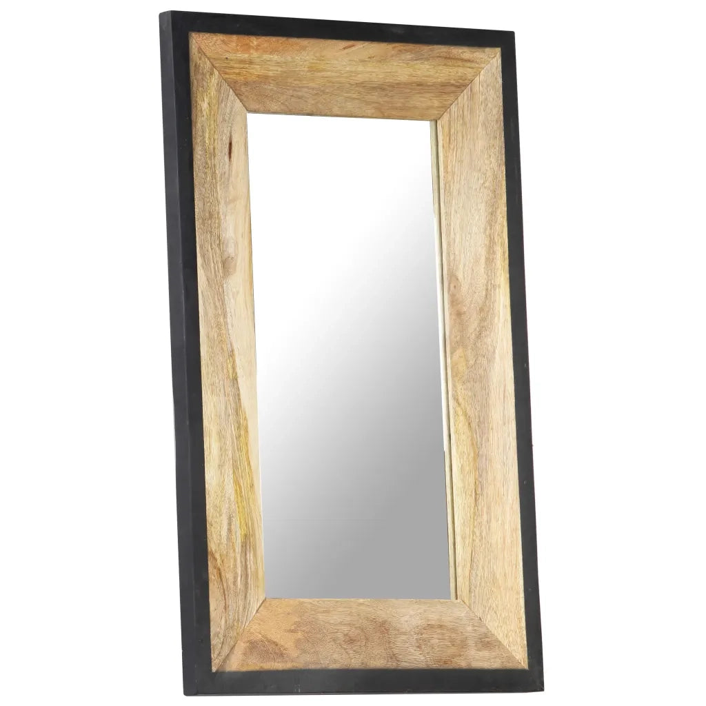 Specchio 80x50 cm in Legno Massello di Mango 321630