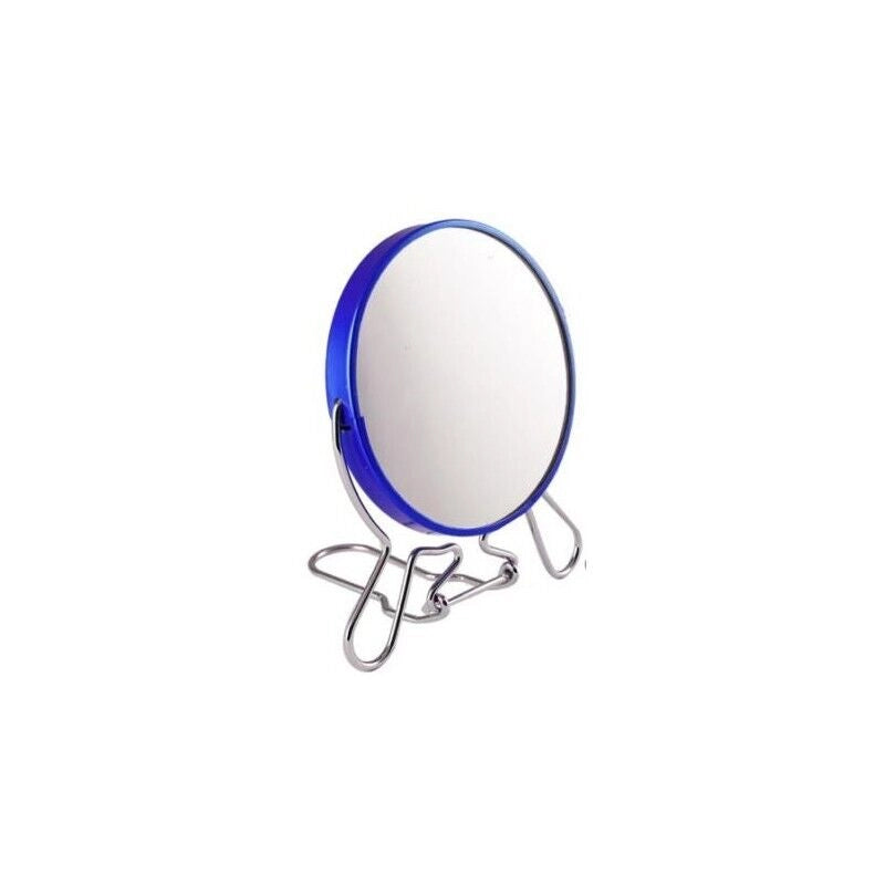 SPECCHIO DOPPIO DA TAVOLO CON BASE PER TRUCCO MAKE UP 10 CM