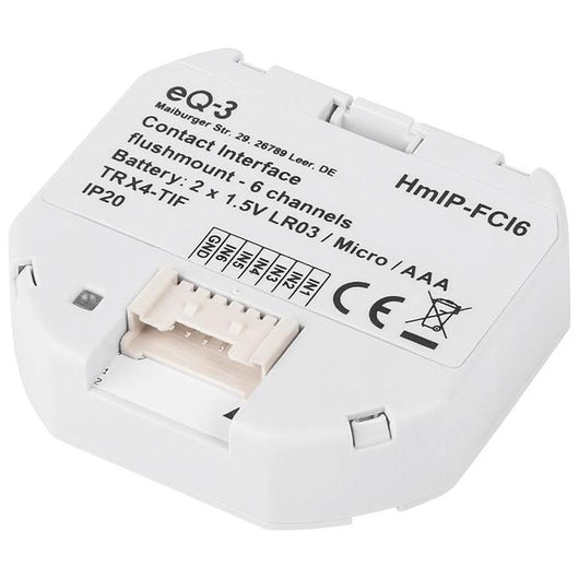 Homematic IP HmIP-FCI6 interruttore della luce Bianco