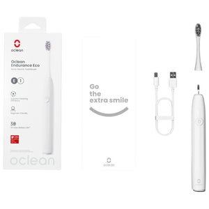 Oclean Endurance Eco Spazzolino Elettrico Bianco
