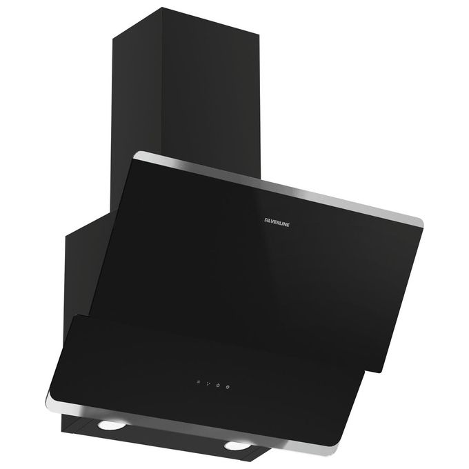 Silverline 3490 OSLO Cappa aspirante a parete Nero 576 m³/h