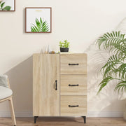 Credenza Rovere Sonoma 69,5x34x90 cm in Legno Multistrato cod mxl 19247