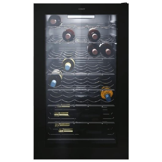 Candy DiVino CWC 150 EM/NF Cantinetta vino con compressore Libera installazione Nero 41 bottiglia/bottiglie