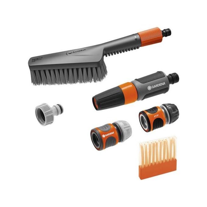 Gardena 18862-20 ugello atomizzatore per pistola ad acqua da giardino Set di ugelli Nero, Grigio, Arancione